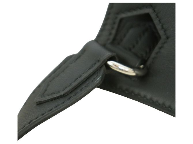 Hermès Bolsa de Ombro Hermes Jypsiere Mini Swift Preto - vista 7