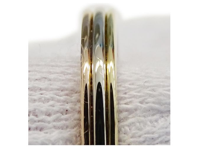 Cartier Tri-Color Gold Band Ring Golden - Ansicht 9