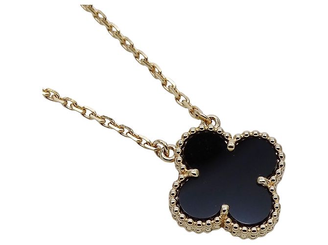 Colar Vintage Alhambra Van Cleef & Arpels Dourado - vista 4
