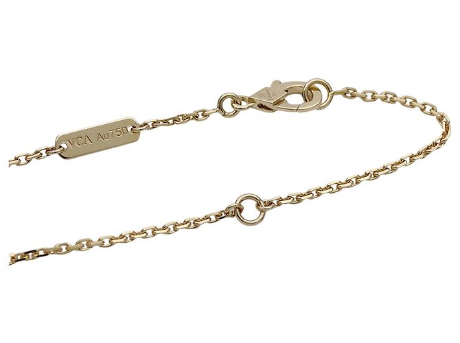 Colar Vintage Alhambra Van Cleef & Arpels Dourado - vista 5