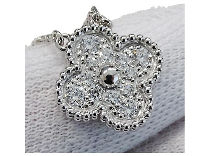 Collar Vintage Alhambra Van Cleef & Arpels Dorado - vista 10