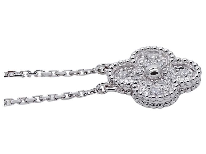 Collar Vintage Alhambra Van Cleef & Arpels Dorado - vista 3