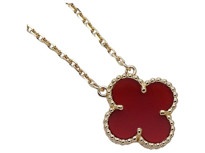 Collana Vintage Alhambra Van Cleef & Arpels in Oro Giallo D'oro - vista 4