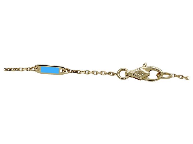 Collana Sweet Alhambra Van Cleef & Arpels D'oro - vista 6