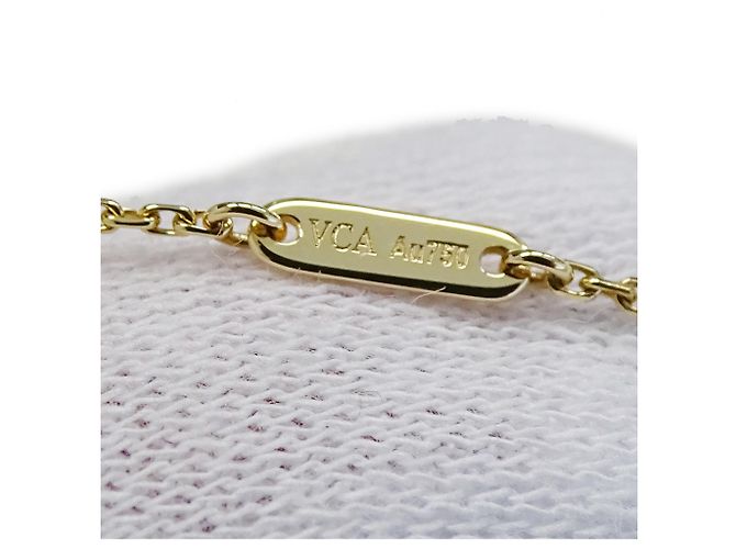 Collana Sweet Alhambra Van Cleef & Arpels D'oro - vista 9