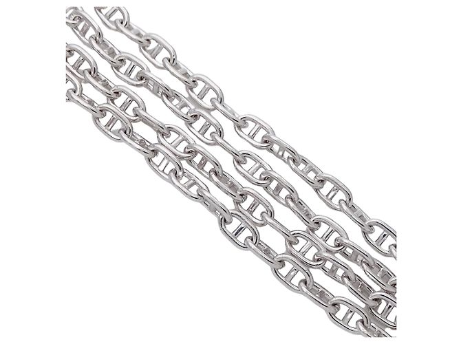 Hermès Collier Hermes HERMES Chaine d'Ancre Farandole PM Doré - vue 10