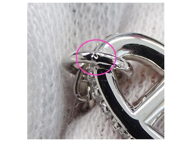 Hermès Collier Hermes HERMES Chaine d'Ancre Farandole PM Doré - vue 15
