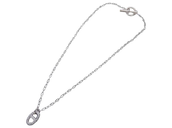 Hermès Collier Hermes HERMES Chaine d'Ancre Farandole PM Doré - vue 5