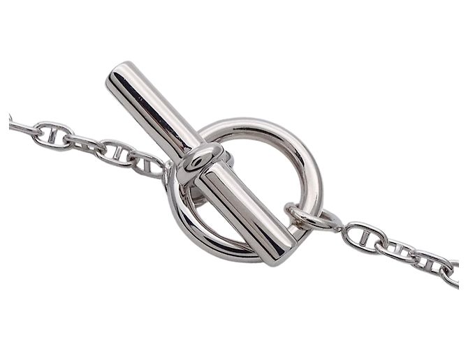 Hermès Collier Hermes HERMES Chaine d'Ancre Farandole PM Doré - vue 9