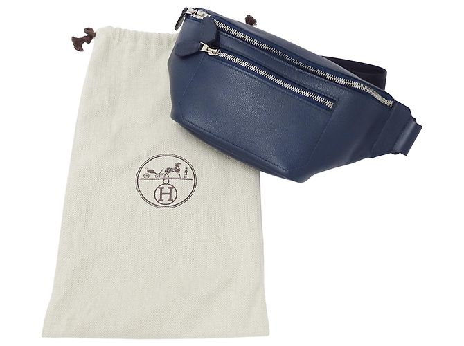 Hermès Borsa Sling Hermes Navy Blu navy - vista 8