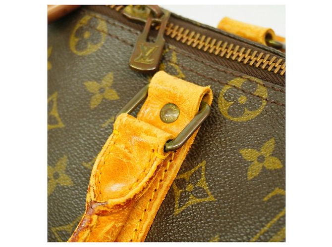 Borsa Boston Louis Vuitton Monogram Keepall 45 Marrone - vista 10