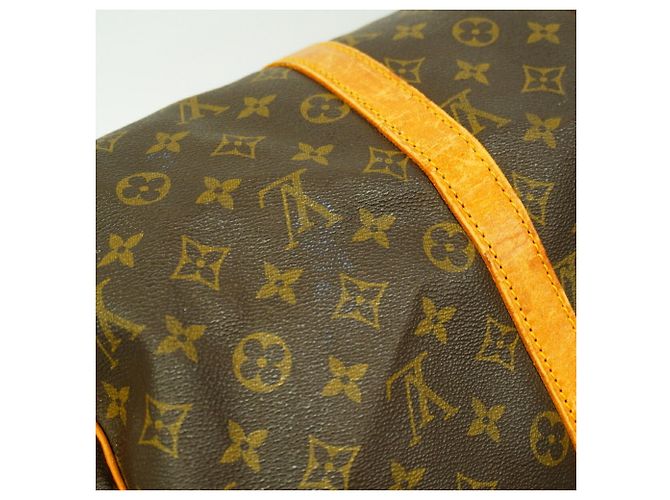 Borsa Boston Louis Vuitton Monogram Keepall 45 Marrone - vista 11