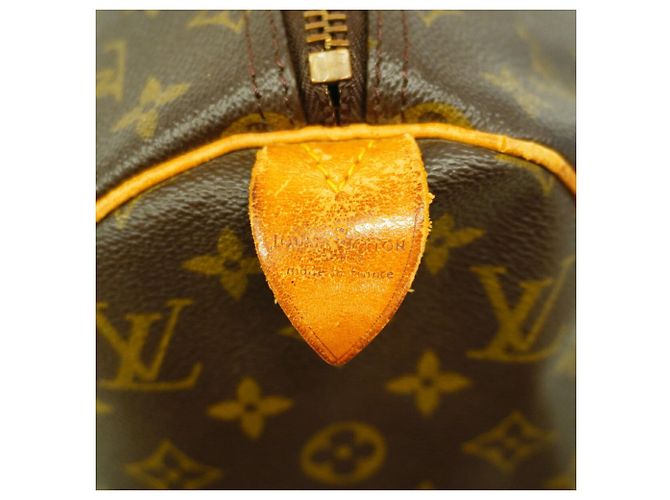Borsa Boston Louis Vuitton Monogram Keepall 45 Marrone - vista 5