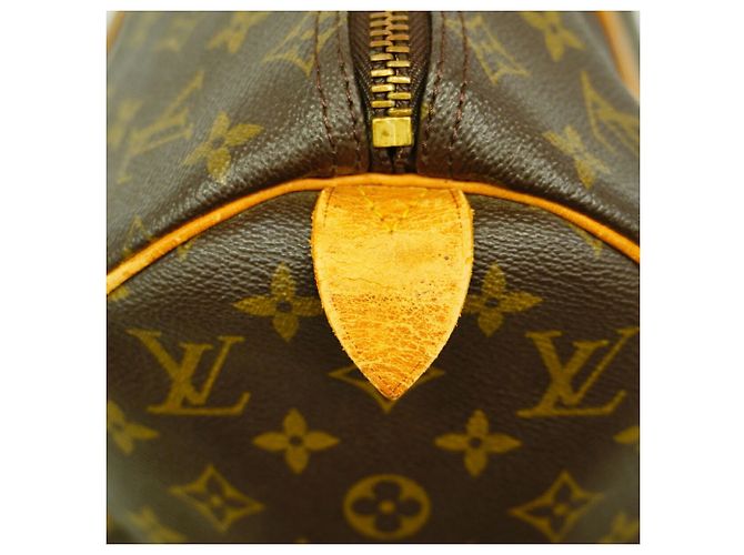 Borsa Boston Louis Vuitton Monogram Keepall 45 Marrone - vista 7