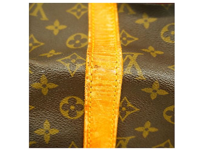 Borsa Boston Louis Vuitton Monogram Keepall 45 Marrone - vista 8