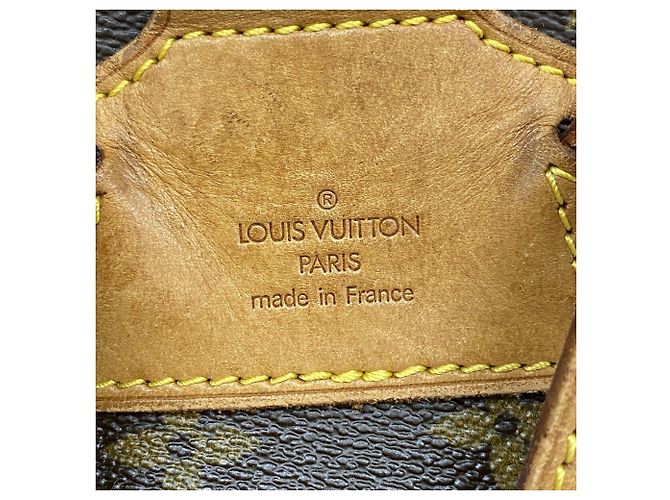 Mochila Louis Vuitton Monogram Montsouris MM Marrom - vista 5
