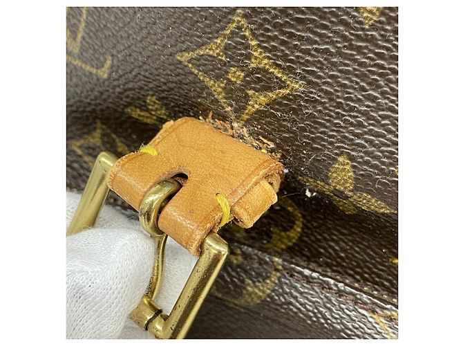 Mochila Louis Vuitton Monogram Montsouris MM Marrom - vista 8