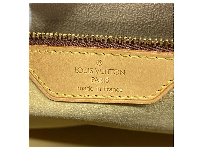 Louis Vuitton Monogram Luco Tote Bag Brown - view 5