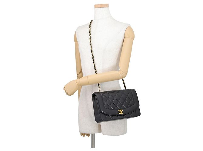 Sac à épaule Chanel Matelassé Noir - vue 4