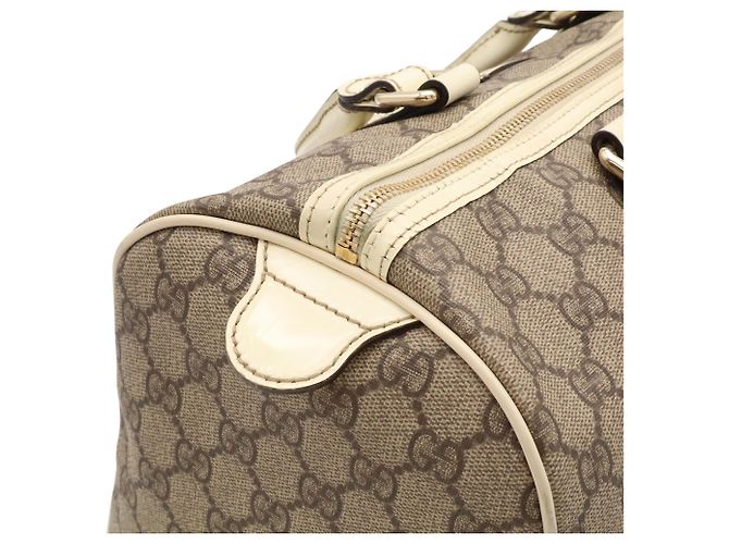 Borsa Gucci GG Supreme Grigio Crudo - vista 7