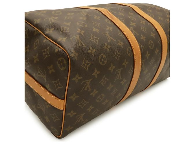 Louis Vuitton Monogram Keepall Bandoulière 45 Boston Bag Braun Monogramm - Ansicht 4