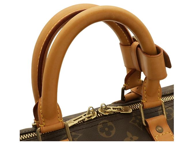 Louis Vuitton Monogram Keepall Bandoulière 45 Boston Bag Braun Monogramm - Ansicht 7