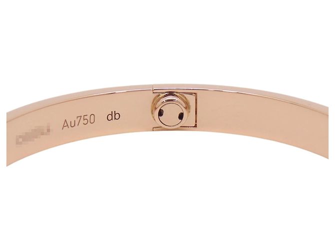 Bracciale Cartier Love in oro rosa - vista 4