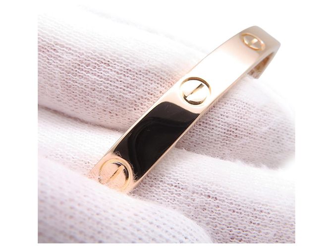 Bracciale Cartier Love in oro rosa - vista 6
