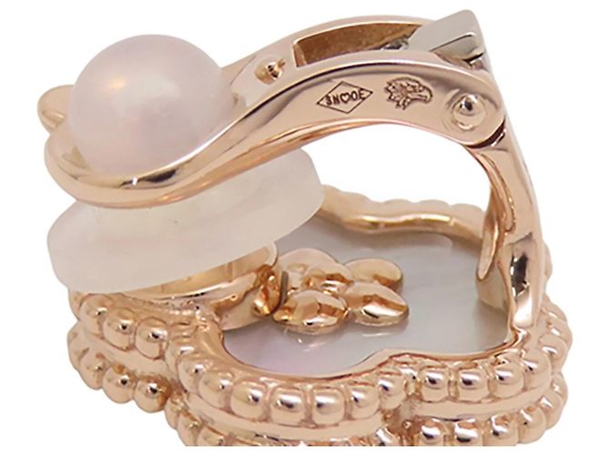 Orecchini Van Cleef & Arpels Lucky Spring Plum Blossom - vista 9