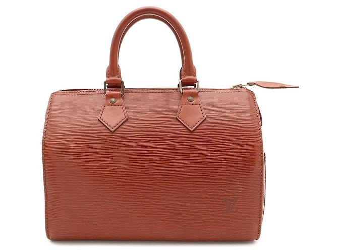 Bolsa Louis Vuitton Epi Speedy 25 Marrom - vista 2