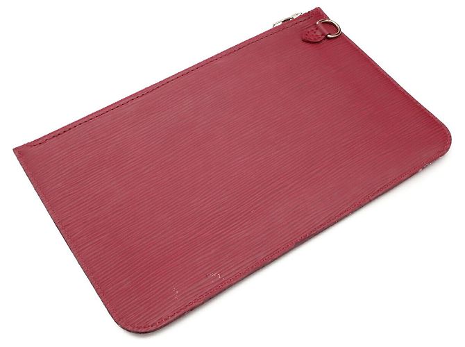 Sac Cabas Louis Vuitton Epi Neverfull MM Fuschia - vue 10