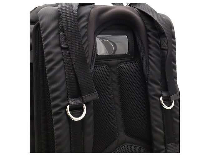Zaino Prada in nylon nero - vista 6