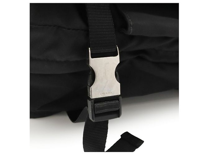 Zaino Prada in nylon nero - vista 7