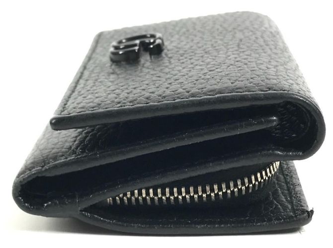 Cartera larga Gucci de piel negra - vista 10