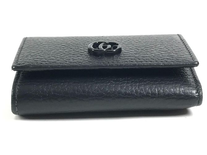 Cartera larga Gucci de piel negra - vista 11