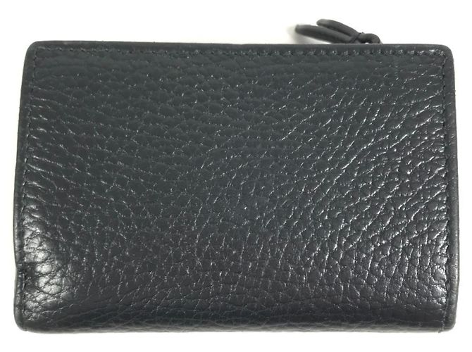 Cartera larga Gucci de piel negra - vista 8