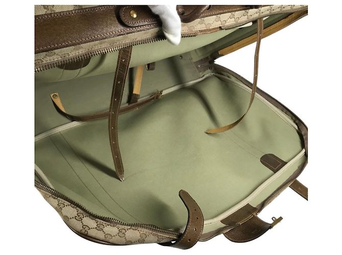 GUCCI GG Oversized Reisetasche Beige - Ansicht 17
