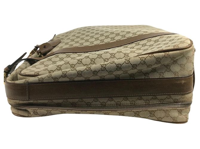 GUCCI GG Oversized Reisetasche Beige - Ansicht 4