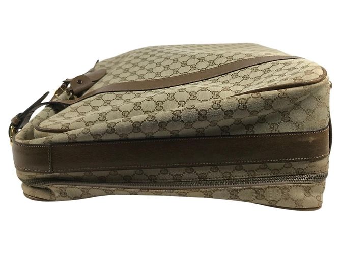 GUCCI GG Oversized Reisetasche Beige - Ansicht 5