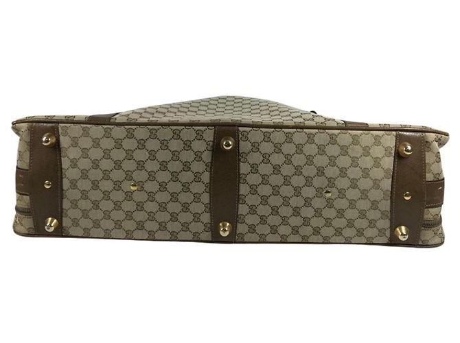 GUCCI GG Oversized Reisetasche Beige - Ansicht 6