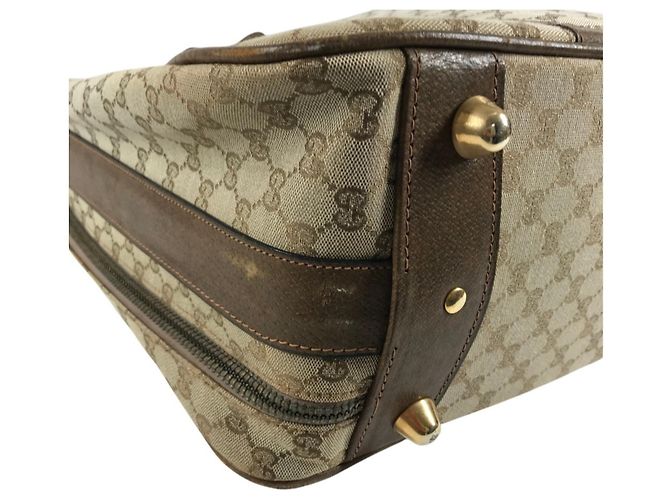 GUCCI GG Oversized Reisetasche Beige - Ansicht 7