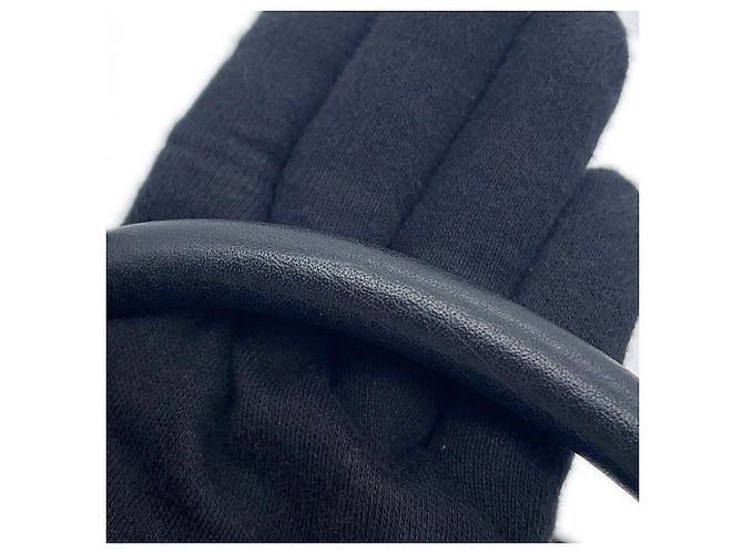 Borsa a mano in pelle Miu Miu Nero - vista 11