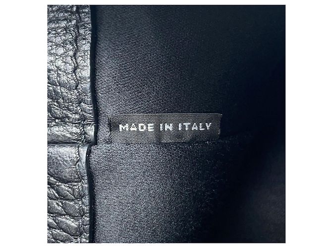 Borsa a mano in pelle Miu Miu Nero - vista 18