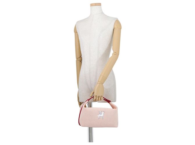 Hermès Borsa Hermes Pouch Bride à Black GM Cabriole - vista 4
