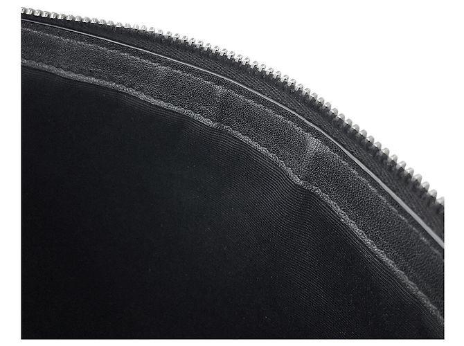 Yves Saint Laurent schwarze Clutch-Tasche - Ansicht 8