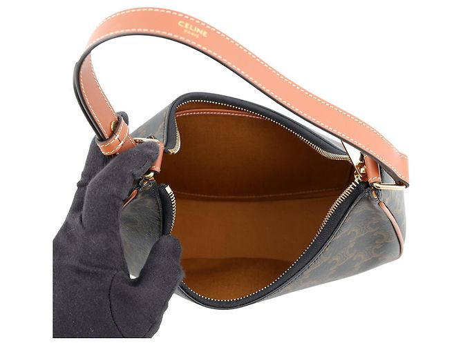 Céline Borsa a tracolla Celine Triomphe Ava - vista 5