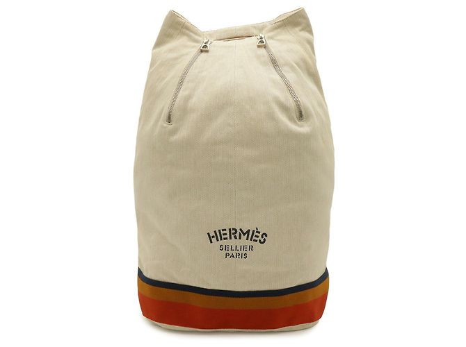 Hermès Hermes Cavalier Shoulder Bag Orange Yellow Navy blue - view 2