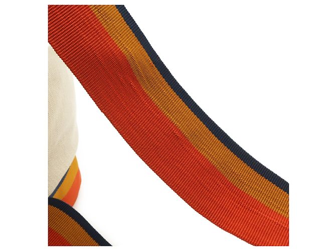 Hermès Hermes Cavalier Shoulder Bag Orange Yellow Navy blue - view 5