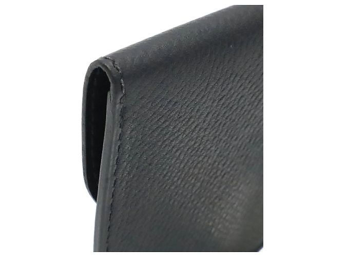 Hermès Monedero Hermes de piel Epsom Negro - vista 5