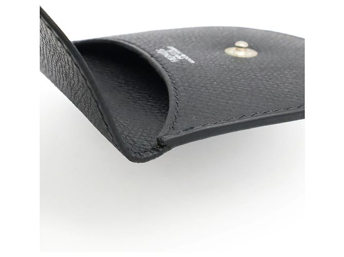 Hermès Monedero Hermes de piel Epsom Negro - vista 7